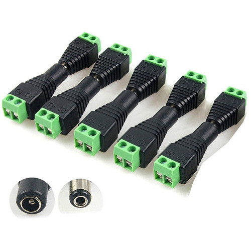 20pcs 12v Macho + Hembra 2.1x5.5mm Dc Power Jack Plug Adapta 0