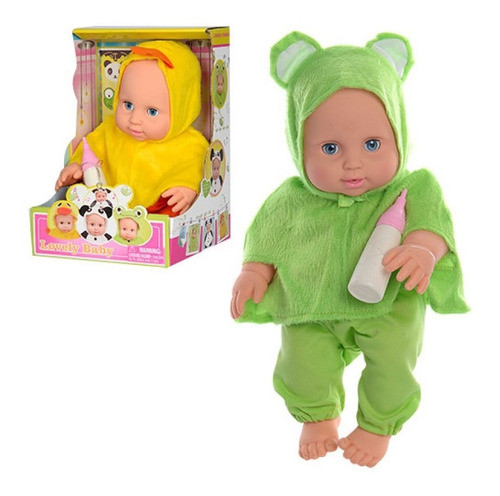 Muñeco Bebe Con Disfraces Y Sonido - Defa 0