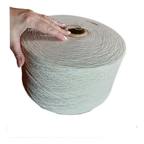Hilo Algodon  4/1 Crudo Bobina Supergigante Luz De Vilna 0