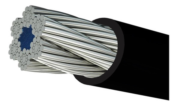 60 Metros Cabo Aço 1/8 Aa Revestido Em Nylon Academia 6x19 1