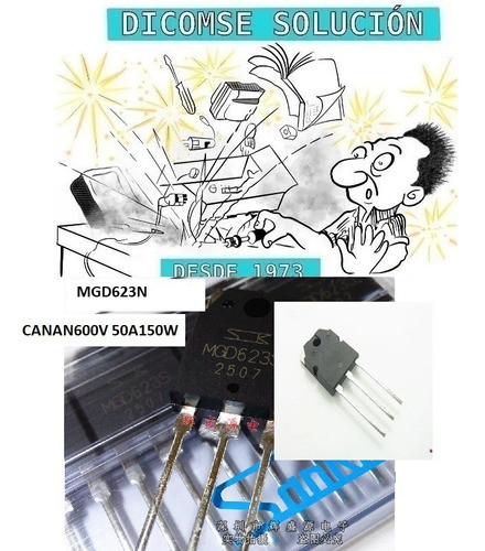 Transistor Mgd623n To218 0