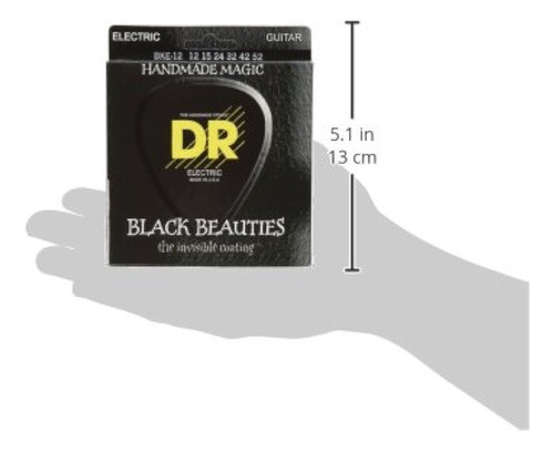 Cuerdas Para Guitarra Eléctrica Dr Strings, Black Beauties - 1