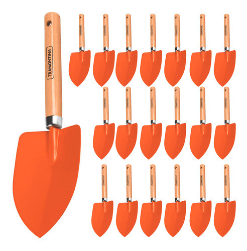 Kit 20 Pazinha Jardim Aço Pá Jardinagem Larga Tramontina 0