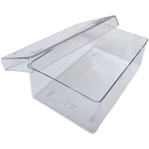 Caja Tarjetas Personales 3d Acrílico Transparente X 5 Unid 1