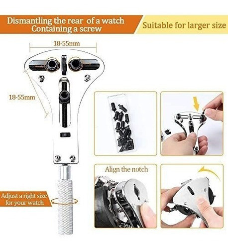 Kit De Herramientas De Reparacion De Relojes Kingsdun 1