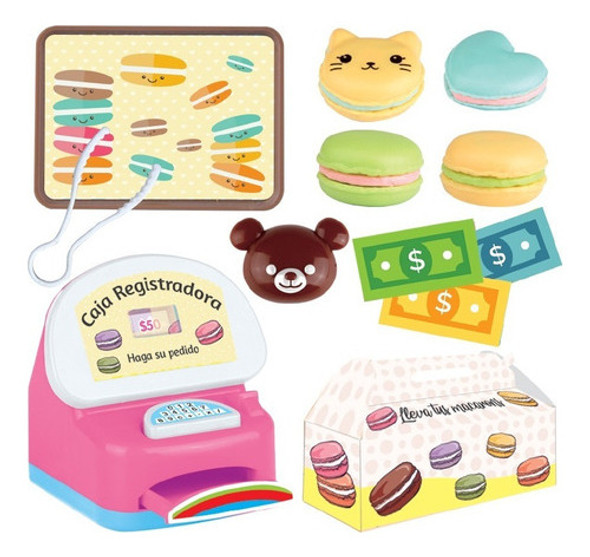 Juego De Comida Para Muñecas Dulces Y Galletitas Duende Azul 1