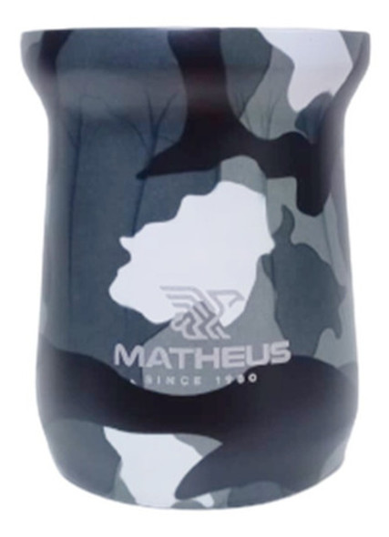 Mate Camuflado Matheus 236ml Acero Inoxidable 0