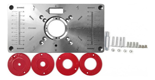 Mesa De Roteador Multifuncional Placa Inserção Carpintaria 0
