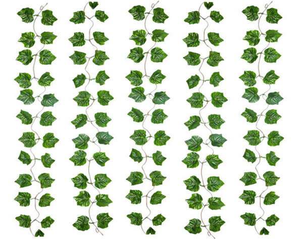 Meiliy 8 Pies 5 Piezas Plantas Artificiales Hiedra Y Vid, 1 Meiliy 8 Pies 5 Piezas Plantas Artificiales Hiedra Y Vid, 1
