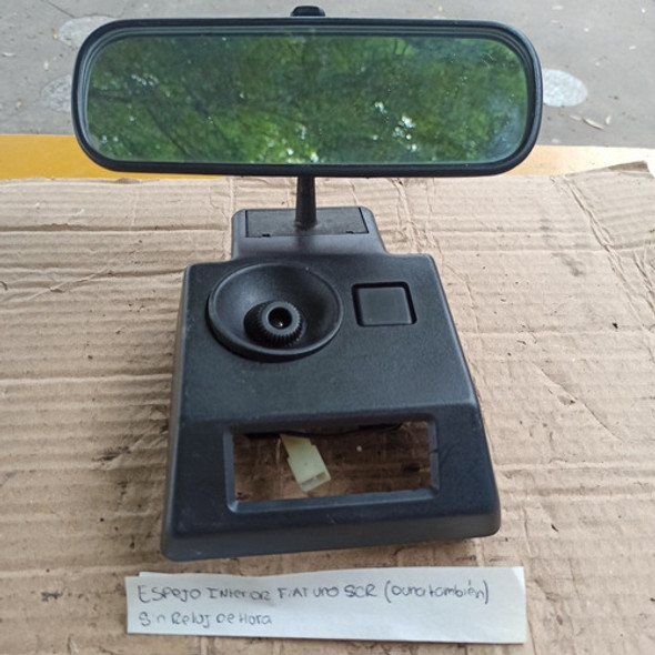 Espejo Interior Y Consola Fiat Uno Duna Scr 0