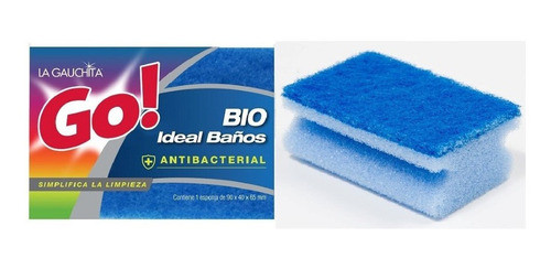 Esponja Fibra La Gauchita Go Ideal Baño X Mayor / 60 Unid 0
