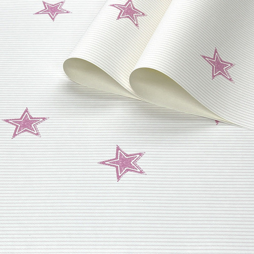 Papel De Parede Rolo Importado Menina  (kit 3 Rolos + Colas) 1