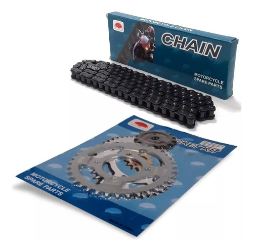 Kit Transmision Corona Cadena Piñon Motomel Bit110 By Corven 0