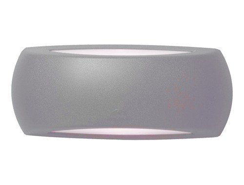 Aplique Led Rectan.bidirecc. Gris Ip66 E27  Francy 0