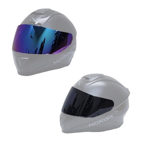 Viseira Capacete Norisk Ff391 Razor Camaleão E Viseira Fume 0