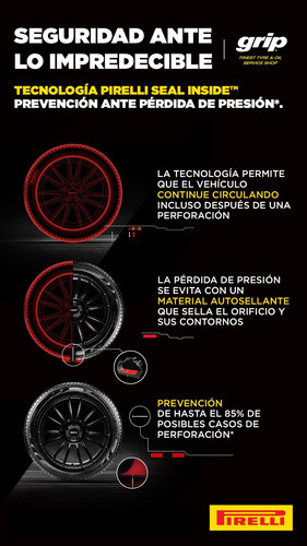 Cubierta Pirelli  195/55 R16  91v P7 Cinturato Xl S-i 1