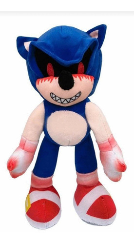 Peluche Sonic Exe X Sangre Ojos Terror Importado 28cm 0