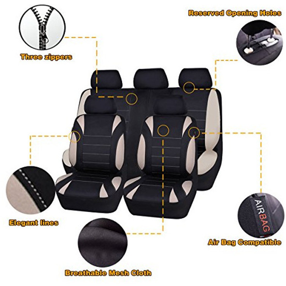 Fundas De Asiento De Coche De Neopreno Resistente Al Agua De 1 Fundas De Asiento De Coche De Neopreno Resistente Al Agua De 1