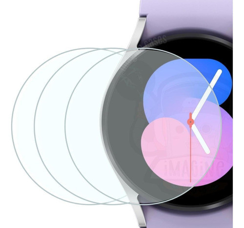 3x Película Vidro Temperado Compatível Galaxy Watch 5 40mm 0