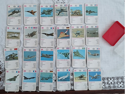 Cartas Miniatura De Aviación 0