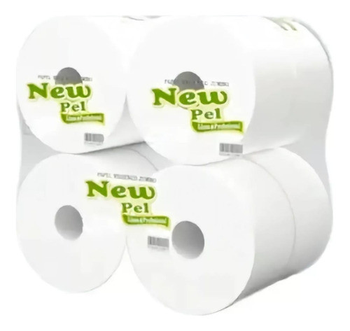 Papel Higienico New Pel  Jumbo Cono Chico 8 Rollos X 200m 0