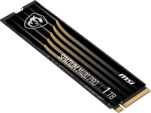 Disco Solido Interno Ssd Nvme Msi Spatium M480 Pro - 1tb 1