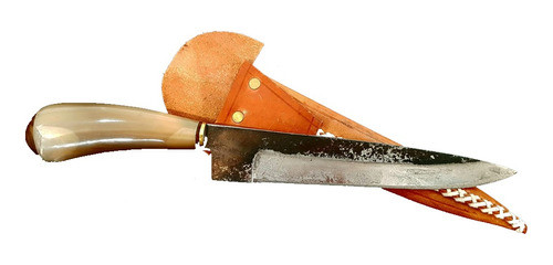 Cuchillo Campero Especial Ac. Carbono 20cm Cabo De Vaca 0