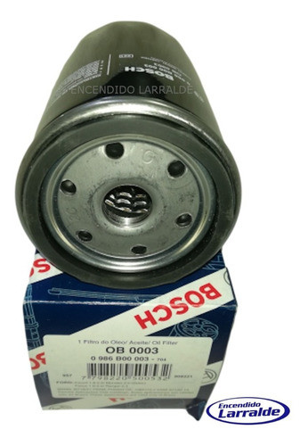 Filtro Aceite Bosch Ford Escape 2.0 16v Zetec 0