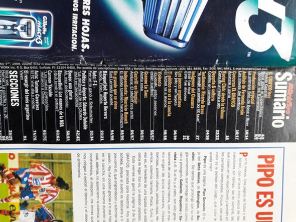 Revista El Gráfico Nº 4152 Mayo 1999 San Lorenzo Boca River 1