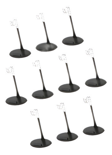 10lot Muñecas De Pantalla De Base De Figura De Acción De Esc 0