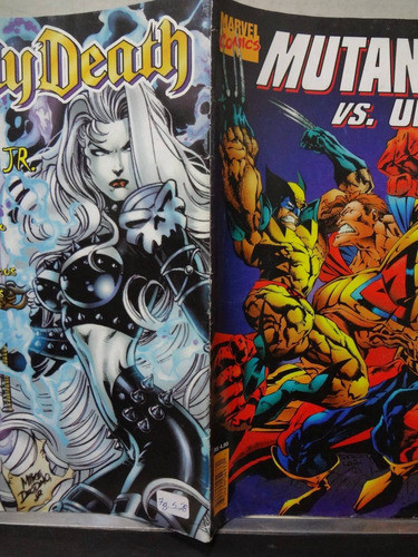 Gibi Hqs Mutantes Vs. Ultras Mythos Editora 1