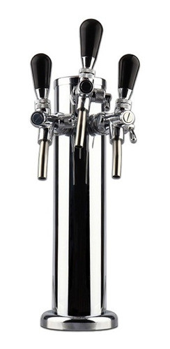 Columna Chopera 3 Canillas Doble Acción Cerveza Artesanal 0