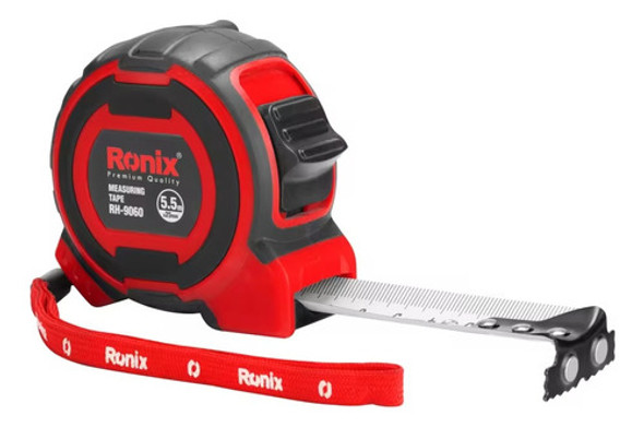 Trena De Aço 5 Metros Emborrachada Com Trava Ronix Rh-9063 0