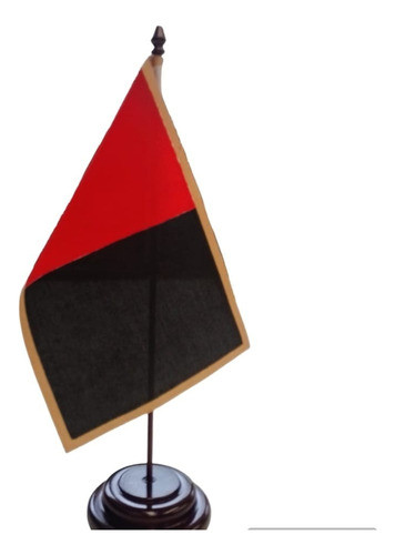Mástil Escritorio Madera-bandera Newell´s Old Boys 0