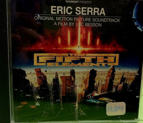 The Fifth Elenent, Eric Serra, Original Soundtrack, Cd 1997 0