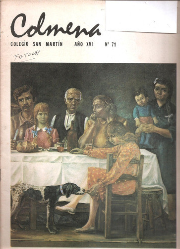 Revista Colmena Nº 71 Set. Oct. Nov. 1977 Colegio San Martin 0