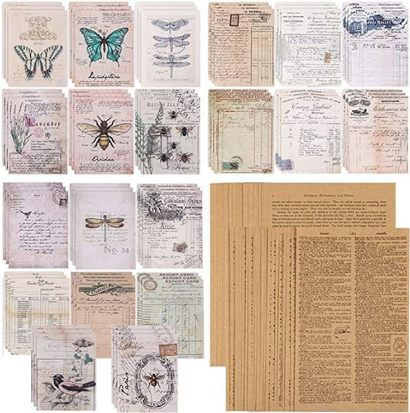 Homico 117 Piezas De Suministros De Diario Chatarra, Papel . 0