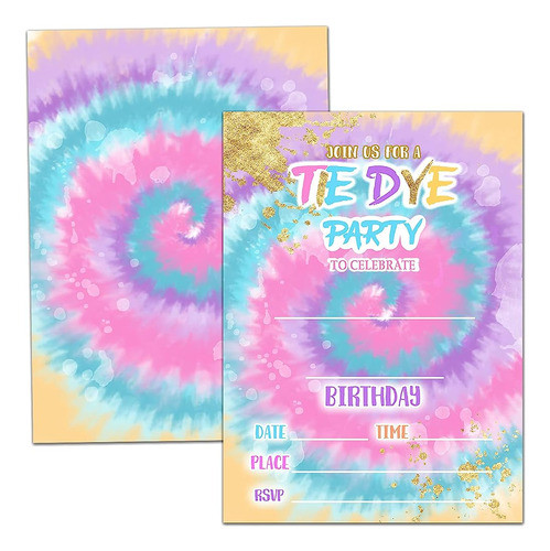 Tarjetas De Invitación A Fiesta De Cumpleaños, Celebración D 0