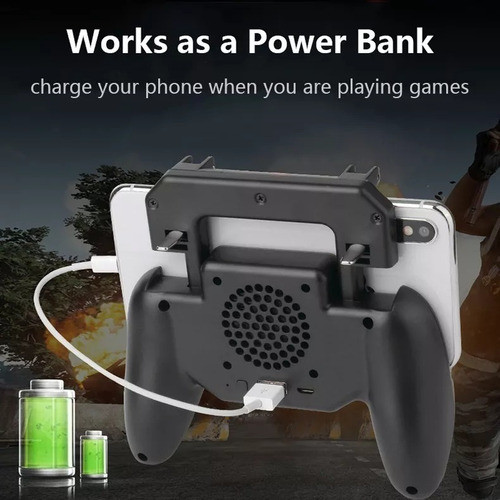 Joystick Gatillo Control Ventilación 2000mah Pubg Free Fire 1