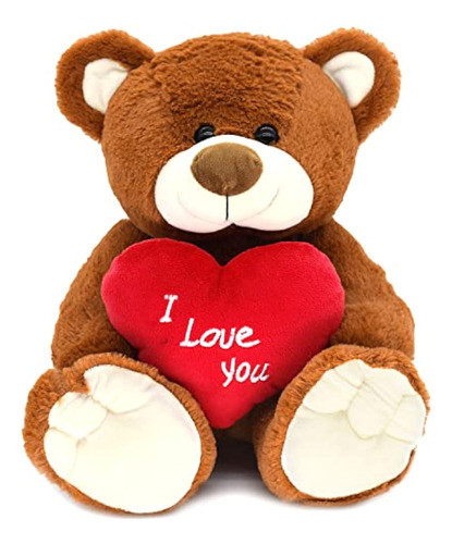 I Love You! Oso De Peluche De 10 Pulgadas Con 0