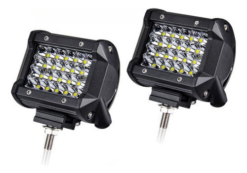 Barra De Luz Led Cuádruple Fila Inundación Punto Peine Offro 0