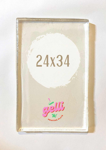 Gelli Printing Plate 24x34 Cm - Placa De Gel Para Impresión 1