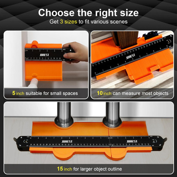 Medidor De Contorno Conectable 25 + 13 Cm 1