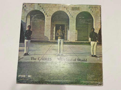 Lp Reggae- The Cables ( What Kind Of World, Importado ) 1