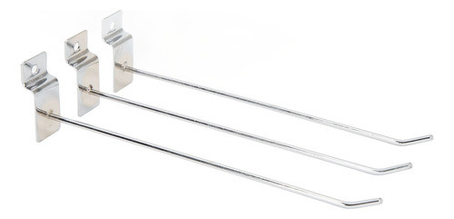 Gancho De Placa De Ranhura De 50 Peças, Parede De Ripas De L 0