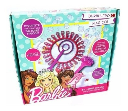 Barbie Burbujero Magico Bubble Lab Grande 0