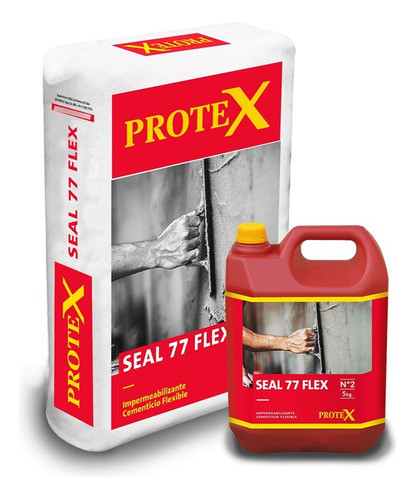 Protex Seal 77 Flex Bicomponente. Impermeabilizante Flexible 0