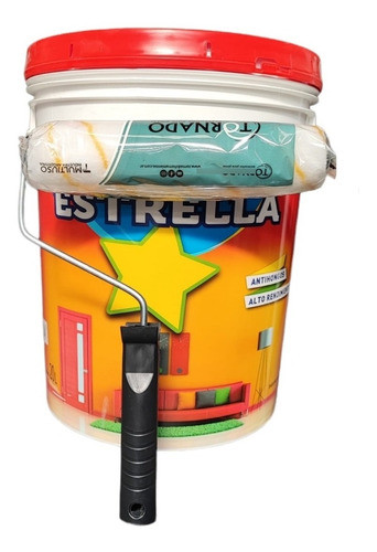 Latex Interior Antihongo Cubritivo 10 Litros Rodillo Gratis 0