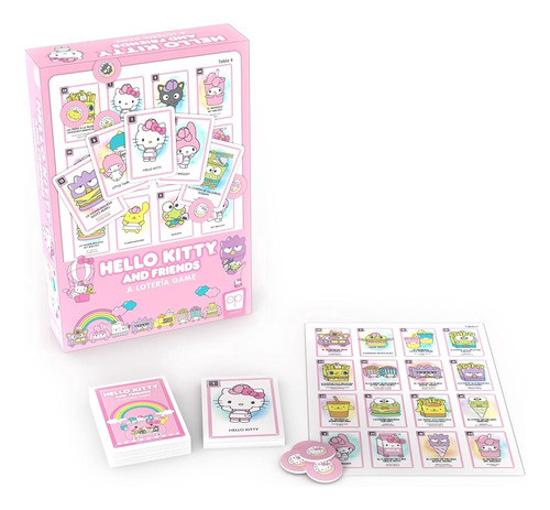 Hello Kitty Y Amigos| Tradicional Juego De Azar De La Loterí 1