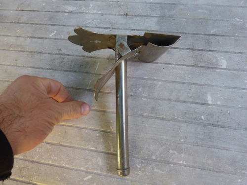 Antiguo Bronche Bronce Para Papel Con Soporte 300 Grs 0